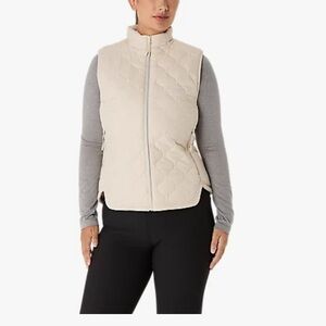 Asics Women's Quilted Vest Beige